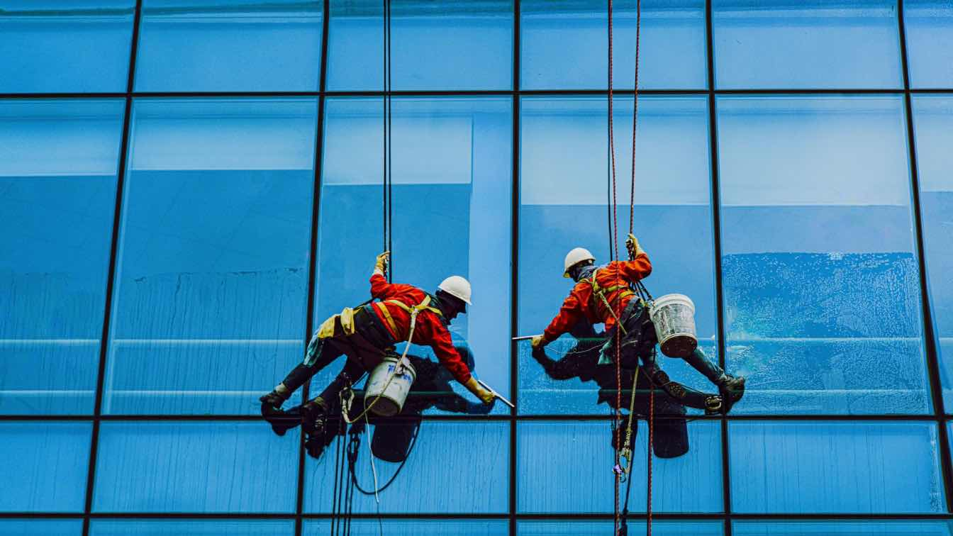 Commercial pressure washing in Atlanta